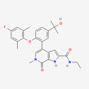 Chemical structure of ABBV-744
