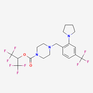 Chemical structure of ABX-1431