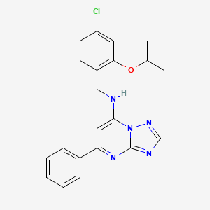 Chemical structure of AF64394