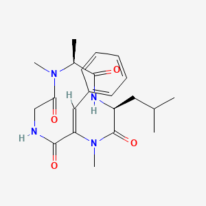Chemical structure of Tentoxin