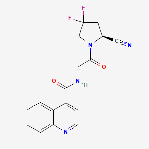 Chemical structure of SP-13786