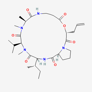 Chemical structure of Destruxin A