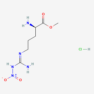 Chemical structure of D-NAME (hydrochloride)