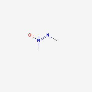 Chemical structure of Azoxymethane