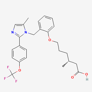 Chemical structure of MA-0204