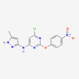 Chemical structure of Autophinib
