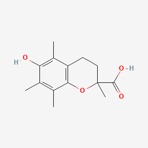 Chemical structure of Trolox