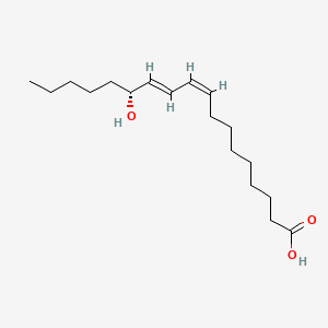 Chemical structure of 13(R)-HODE