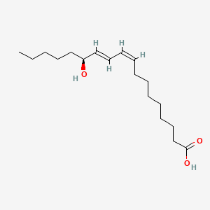 Chemical structure of 13(S)-HODE
