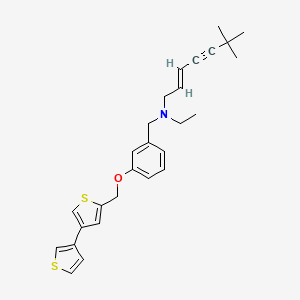 Chemical structure of NB-598