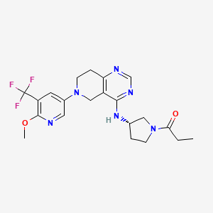 Chemical structure of Leniolisib