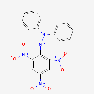 Chemical structure of DPPH