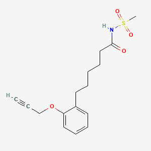 Chemical structure of MS-PPOH