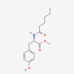 Chemical structure of MHP