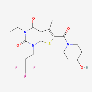 Chemical structure of BAY-545