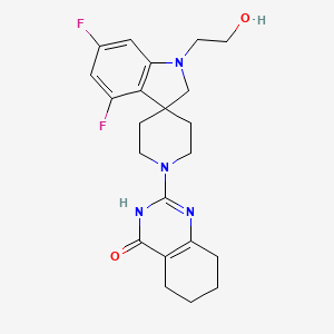 Chemical structure of RK-287107