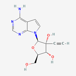 Chemical structure of NITD008