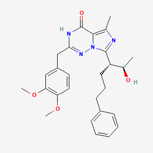 Chemical structure of Bay 60-7550