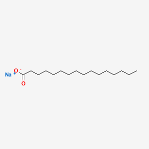 Chemical structure of Sodium Palmitate