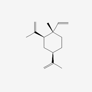 Chemical structure of β-Elemene