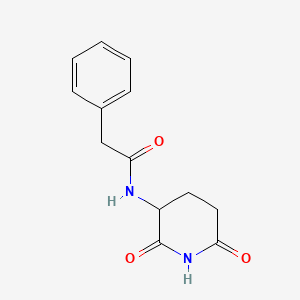 Chemical structure of (rac)-Antineoplaston A10