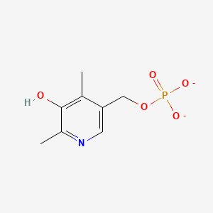 Chemical structure of Vitamin B6