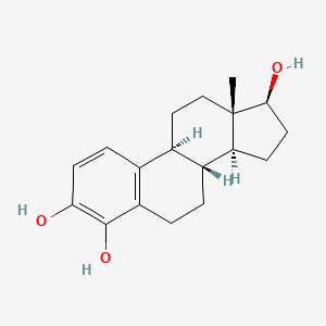 Chemical structure of 4-Hydroxyestradiol