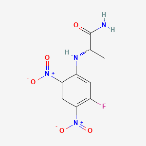 Chemical structure of Marfey's reagent