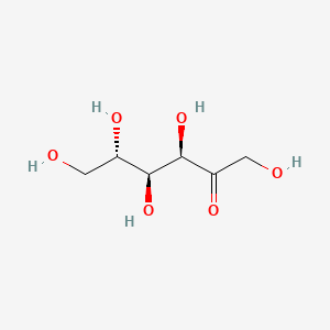Chemical structure of L-Fructose