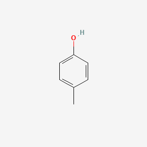 Chemical structure of p-Cresol