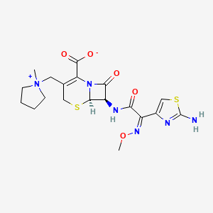 Chemical structure of Cefepime
