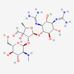 Chemical structure of Streptomycin