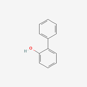 Chemical structure of 2-Phenylphenol