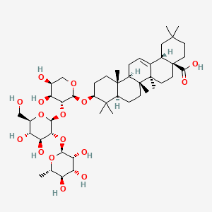 Chemical structure of Raddeanin A