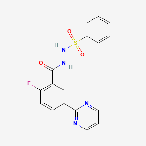 Chemical structure of WM-2474