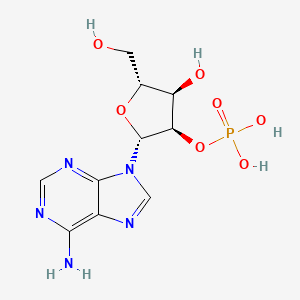 Chemical structure of Adenosine 2'-Phosphate