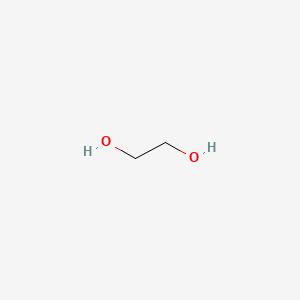 Chemical structure of Ethylene glycol