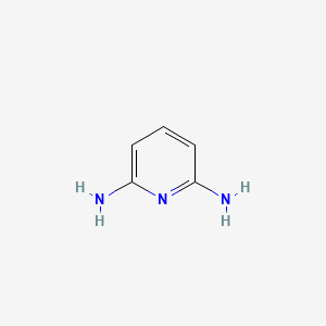 Chemical structure of 2,6-Diaminopyridine