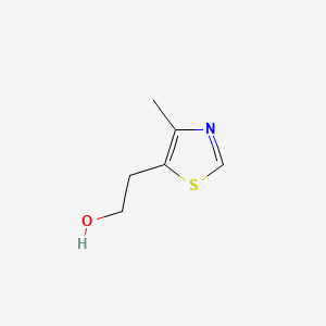 Chemical structure of 5-(2-Hydroxyethyl)-4-methylthiazole