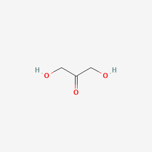 Chemical structure of Dihydroxyacetone
