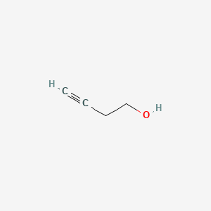 Chemical structure of 3-Butyn-1-ol