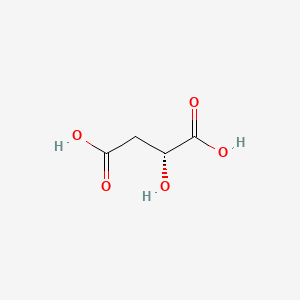 Chemical structure of D-Malic acid