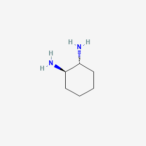 Chemical structure of 1,2-Diaminocyclohexane, trans-