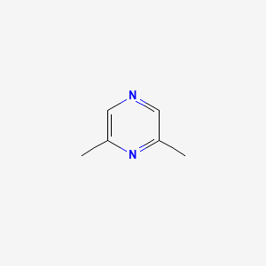 Chemical structure of 2,6-Dimethylpyrazine