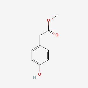 Chemical structure of Methyl 4-hydroxyphenylacetate
