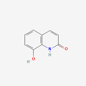 Chemical structure of 2,8-Quinolinediol