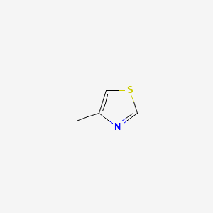 Chemical structure of 4-Methylthiazole