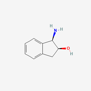 Chemical structure of (1R,2S)-1-Amino-2-indanol