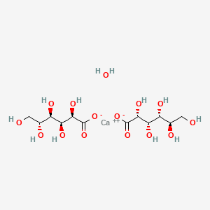 Chemical structure of Calcium gluconate