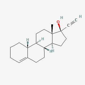 Chemical structure of Lynestrenol